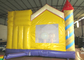 Wodoodporny zabawny nadmuchiwany dom do skoków 5 x 5 m, druk jedwabiu dla dzieci Bounce House