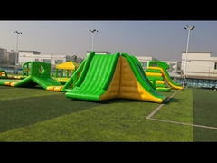 Giant Outdoor Inflatable Water Park Dostosowany rozmiar CE UL SGS hermetyczne gry wodne na sprzedaż