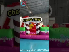Nowy design PVC Nawigacyjny Zamek Wyskoczkowy Surowy Czas Nawigacyjny Miasto Zabawy Z Wysokim Ślizgiem