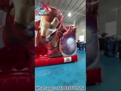 Nowy Design Cyfrowa Drukowanie Nadmuchany Odbiór Dom Z Slajdami Marvel Iron Man