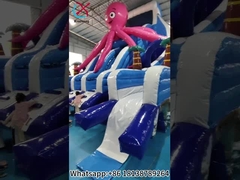 Płynne zjeżdżalnie Octopus Płynne podwójne suche zjeżdżalnie na zewnątrz