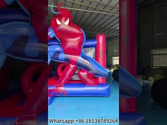 Spiderman Tematyka Puchniacy Dom Puchniacy Zamek Skakanie Dom