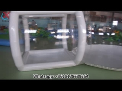 Nawigacyjny namiot z bąbelkami z tunelem nawigacyjny namiot z bąbelkami przezroczystymi