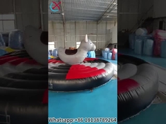 Dmuchawy do ciągnięcia liny Interaktywny wyzwanie Rodeo Riding Bull Gry
