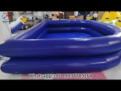 PVC Wielkie baseny powietrzne Dwuwarstwowe baseny zewnętrzne