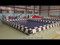 Zobacz producenta Gigantyczny podwójny basen z PVC, nadmuchiwany basen do demonstracji na świeżym powietrzu