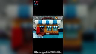 Barber Shop Bounce House Zabawna wypożyczalnia imprez dla dzieci