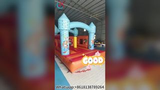 Mickey Castle Bounce House Zabawa dla dzieci