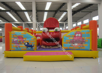 Big Mouth Monster Design Party City Bounce House Funny nadmuchiwany księżyc Bounce CE nadmuchiwane skoki