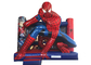 Komercyjny motyw Spiderman dla dorosłych i dzieci Nadmuchiwany zamek do skakania z przeszkodami i małym tunelem