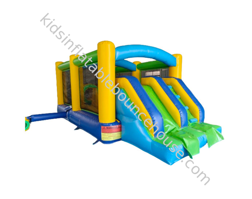 Cyfrowa drukowanie opalanie przeszkody Combo PVC Commercial opalanie bouncer Combo