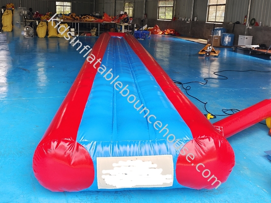 Komercyjny klasy PVC Tarpaulin Water Slide Akcesorium Nadmuchiwalna Woda Gra Długa Slide dla dorosłych