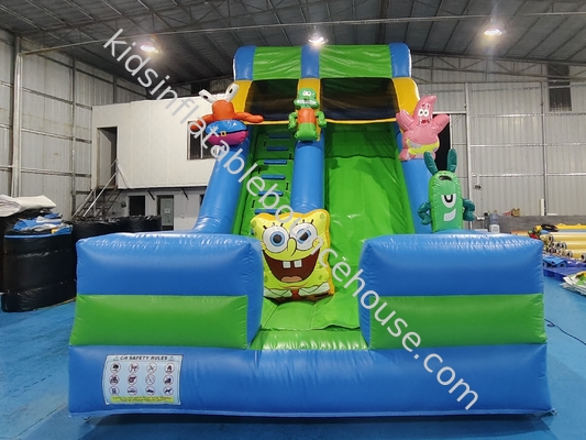 Zindywidualizowany PVC naladzalny suche zjeżdżalniki SpongeBob kwadratowe spodnie zamek naladzalny dla dzieci