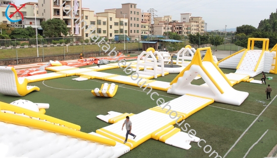 Sprzedawca Gaint Floating 0.9mm PVC Outdoor Inflatable Water Park Equipment OEM/ODM
