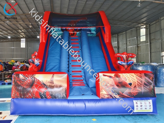 Producent PVC Nawierzchnia podmuchalna Spiderman Hero Nawierzchnia podmuchalna podwójny suchy