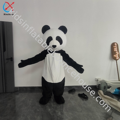 Fabryka Niestandardowy rysunek Panda Maskotka Ubrania Cute rysunek Duże wydarzenie Ubrania dla dorosłych