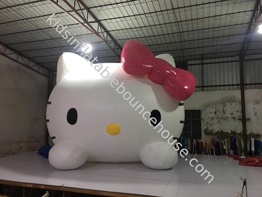 Zindywidualizowane imprezy i wydarzenia Płynne znaki reklamowe Hello Kitty Blow Up Cartoon